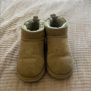 UGG Tan Kids Slippers